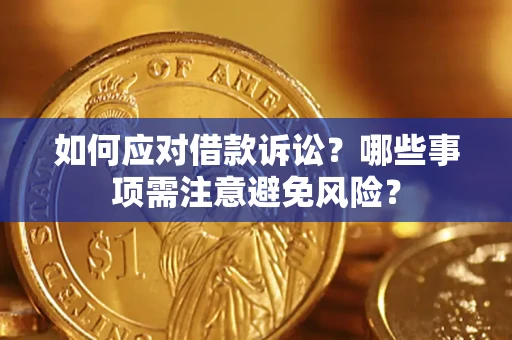 北京如何应对借款诉讼？哪些事项需注意避免风险？