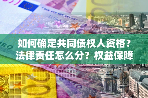 北京如何确定共同债权人资格？法律责任怎么分？权益保障技巧揭秘！