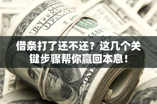 北京借条打了还不还？这几个关键步骤帮你赢回本息！