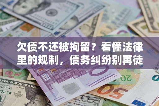 北京欠债不还被拘留？看懂法律里的规制，债务纠纷别再徒劳奔波