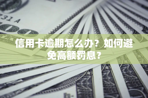 北京信用卡逾期怎么办？如何避免高额罚息？