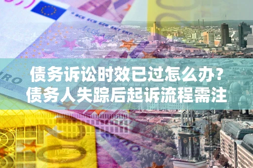 北京债务诉讼时效已过怎么办？债务人失踪后起诉流程需注意什么？