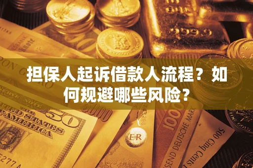 北京担保人起诉借款人流程？如何规避哪些风险？