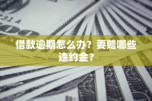 北京借款逾期怎么办？要赔哪些违约金？
