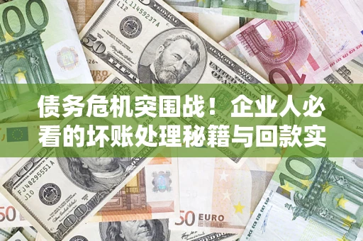 北京债务危机突围战！企业人必看的坏账处理秘籍与回款实战指南